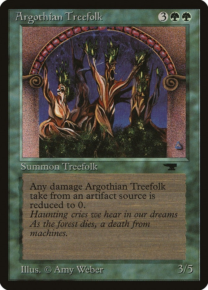 Image for Argothian Treefolk [Antiquities] - Magic: The Gathering