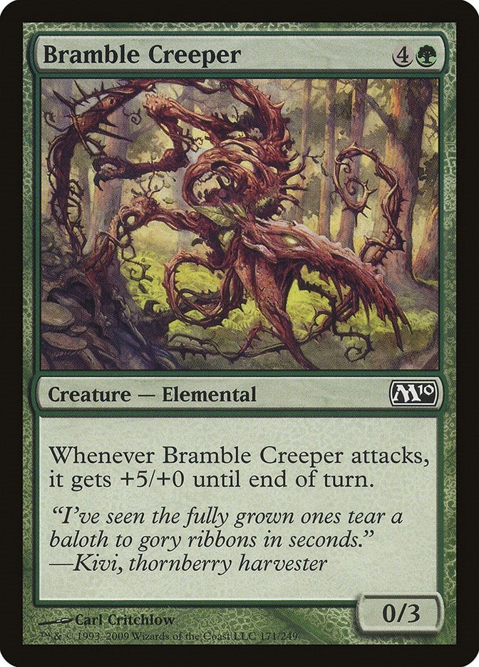 Image for Bramble Creeper (171) [Magic 2010 (M10)] - Magic: The Gathering