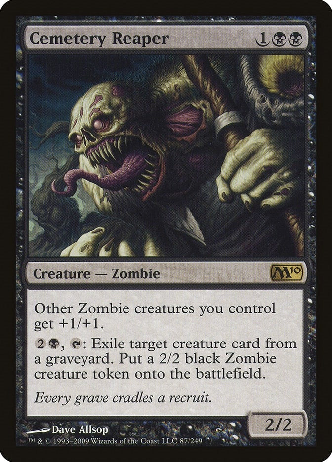 Image for Cemetery Reaper (87) [Magic 2010 (M10)] - Magic: The Gathering
