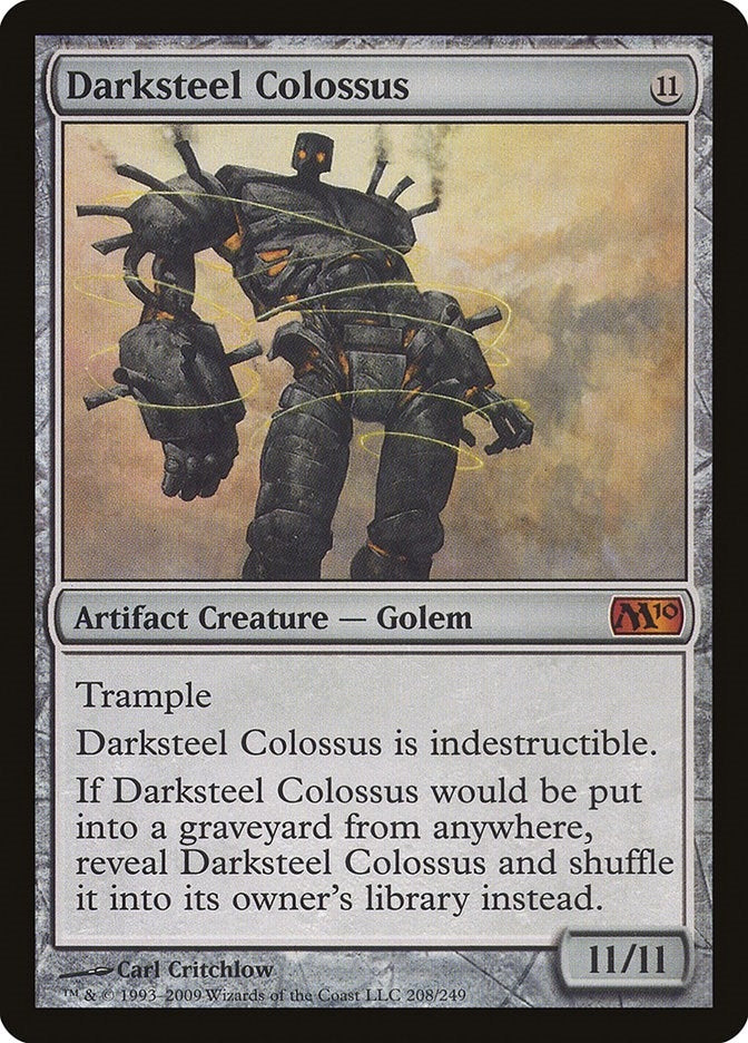 Image for Darksteel Colossus (208) [Magic 2010 (M10)] - Magic: The Gathering