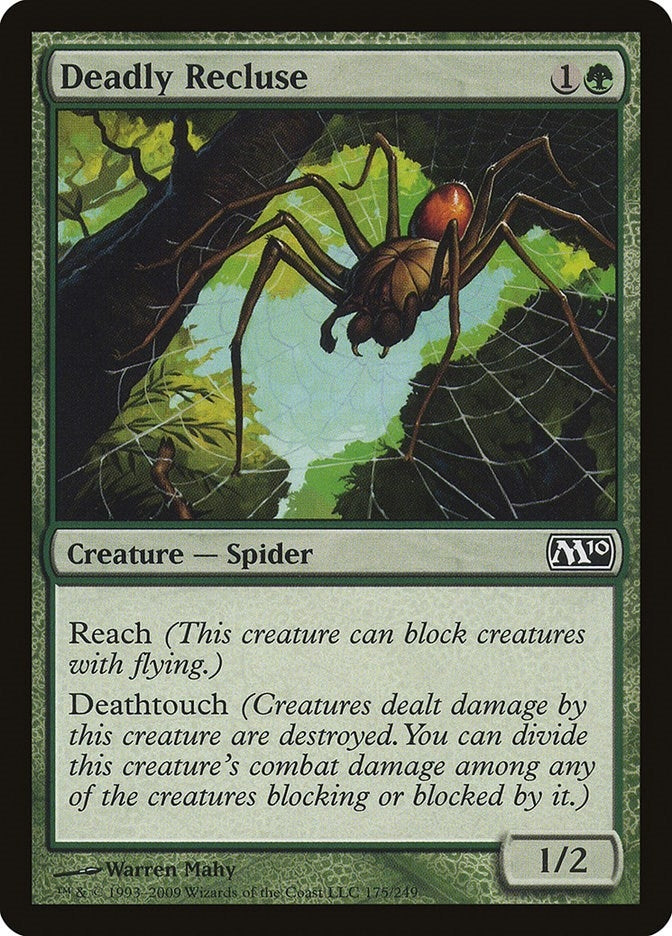 Image for Deadly Recluse (175) [Magic 2010 (M10)] - Magic: The Gathering