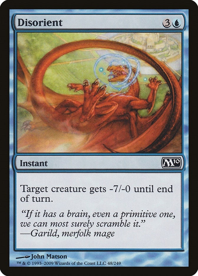 Image for Disorient (48) [Magic 2010 (M10)] - Magic: The Gathering