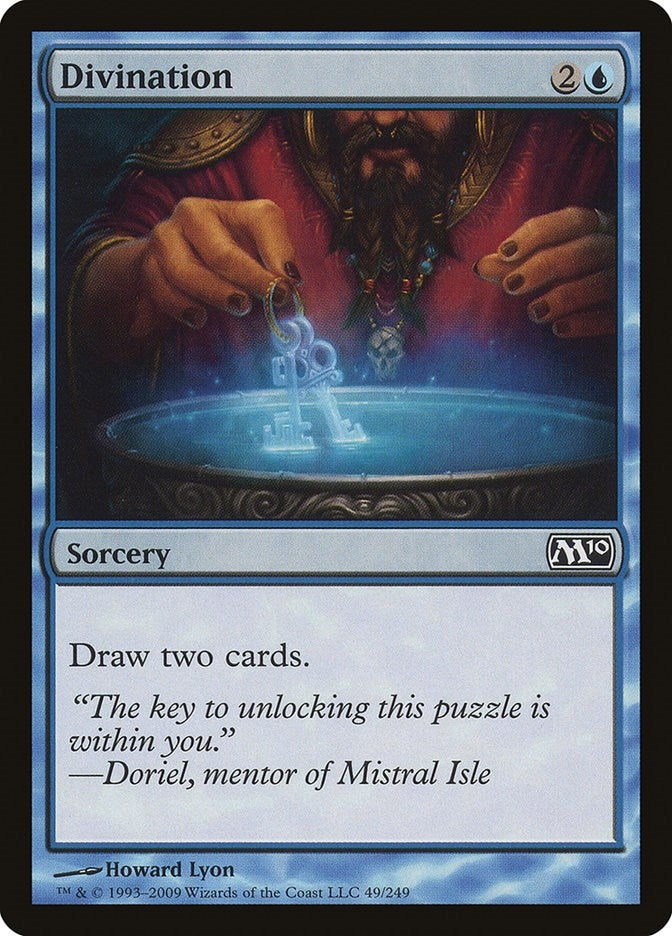 Image for Divination (49) [Magic 2010 (M10)] - Magic: The Gathering