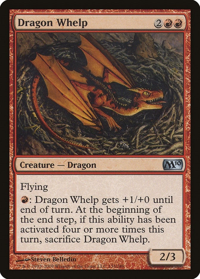 Image for Dragon Whelp (133) [Magic 2010 (M10)] - Magic: The Gathering