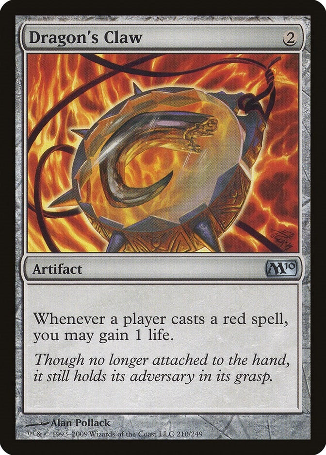 Image for Dragon's Claw (210) [Magic 2010 (M10)] - Magic: The Gathering