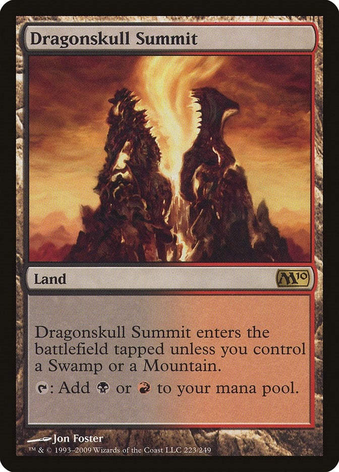 Image for Dragonskull Summit (223) [Magic 2010 (M10)] - Magic: The Gathering
