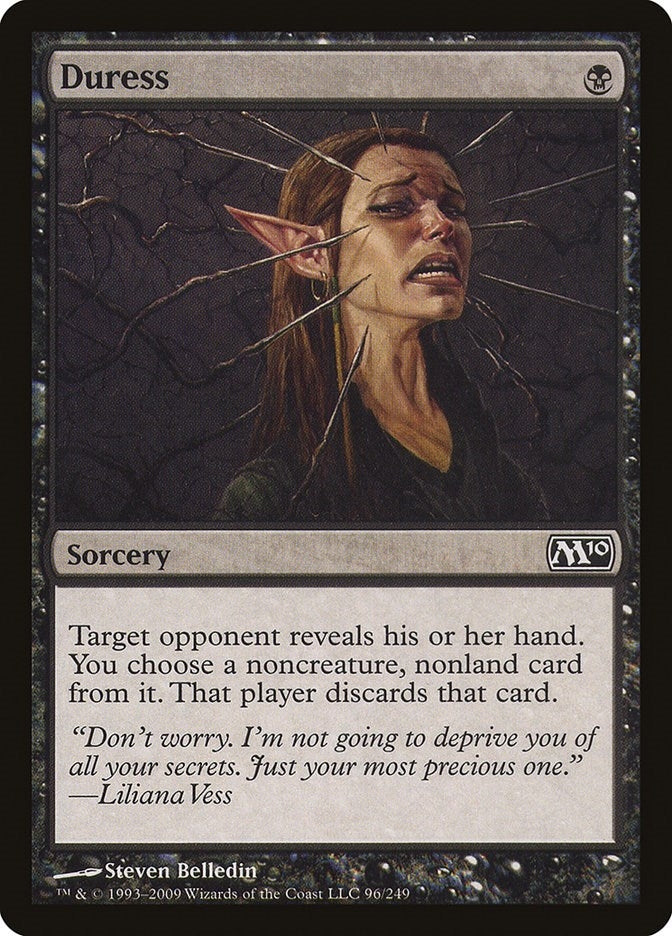 Image for Duress (96) [Magic 2010 (M10)] - Magic: The Gathering