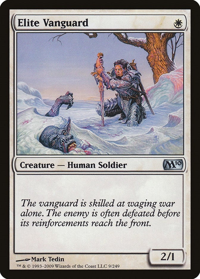 Image for Elite Vanguard (9) [Magic 2010 (M10)] - Magic: The Gathering