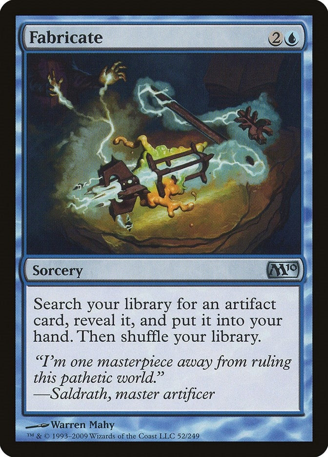 Image for Fabricate (52) [Magic 2010 (M10)] - Magic: The Gathering