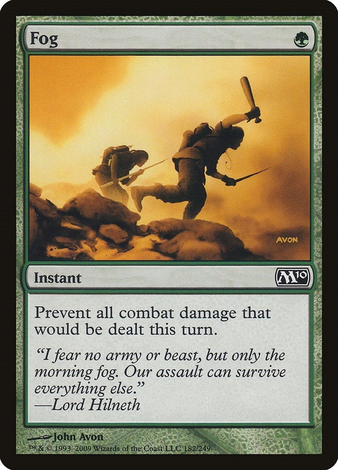 Image for Fog (182) [Magic 2010 (M10)] - Magic: The Gathering