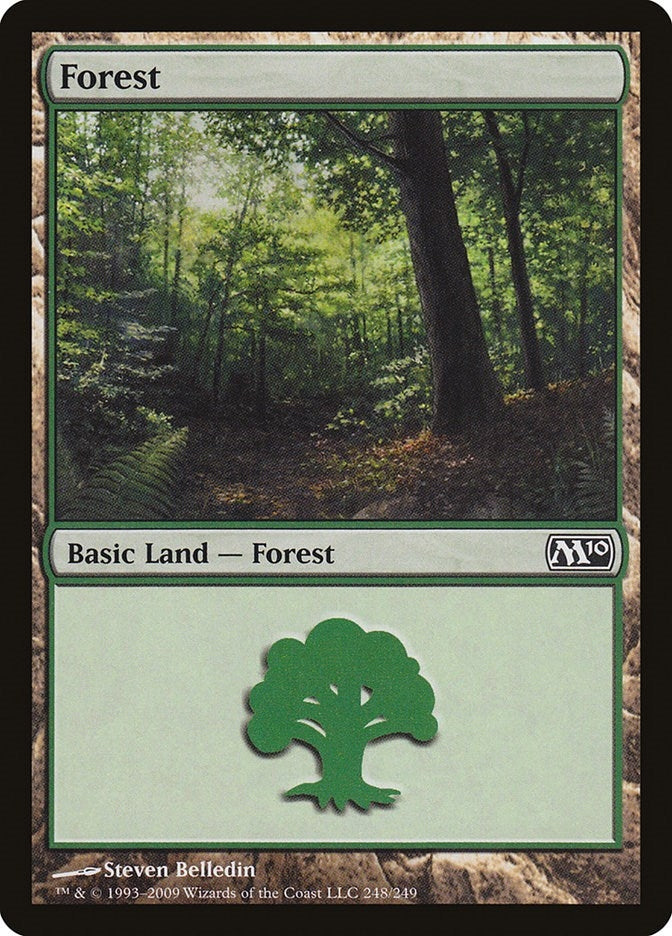 Image for Forest (248) (248) [Magic 2010 (M10)] - Magic: The Gathering