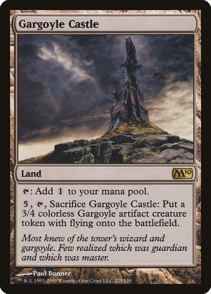Image for Gargoyle Castle (225) [Magic 2010 (M10)] - Magic: The Gathering