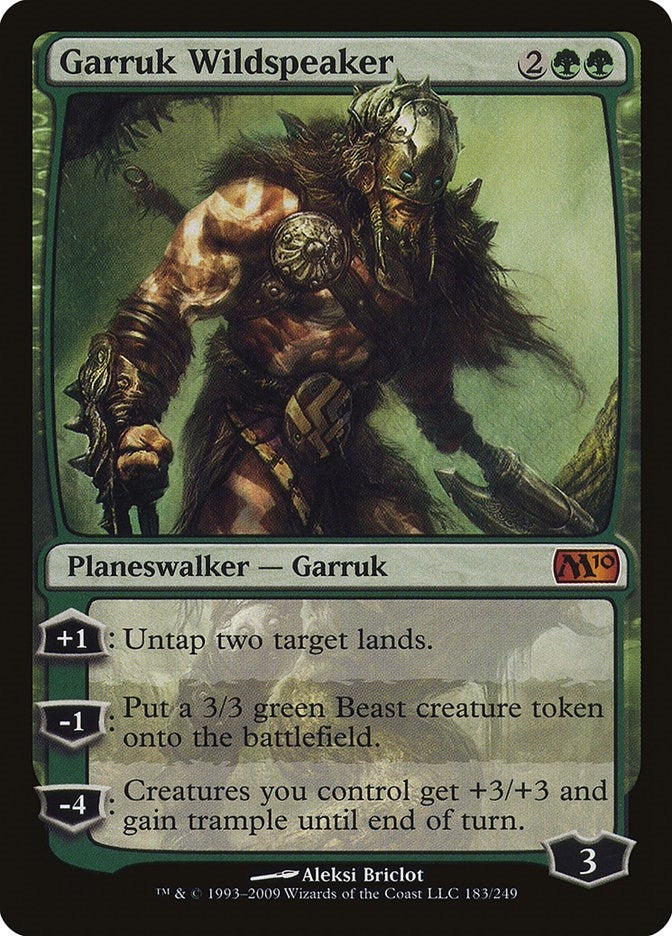 Image for Garruk Wildspeaker (183) [Magic 2010 (M10)] - Magic: The Gathering