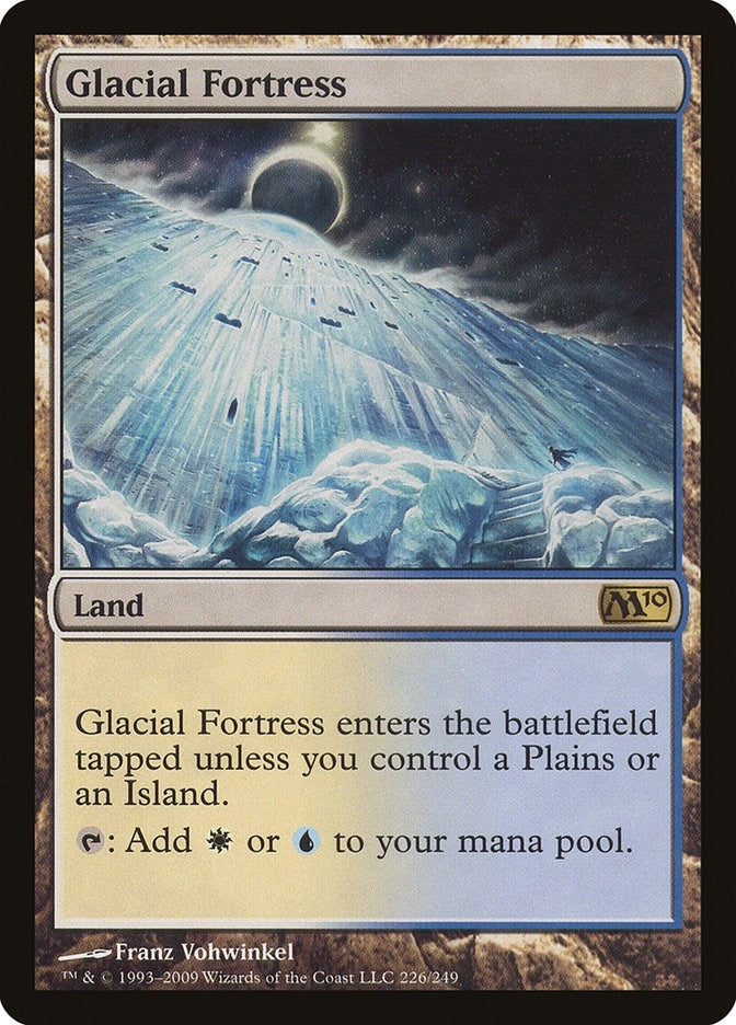 Image for Glacial Fortress (226) [Magic 2010 (M10)] - Magic: The Gathering