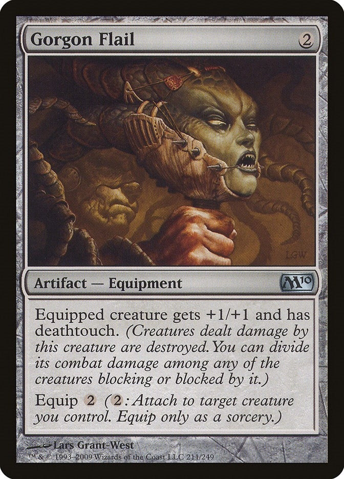 Image for Gorgon Flail (211) [Magic 2010 (M10)] - Magic: The Gathering