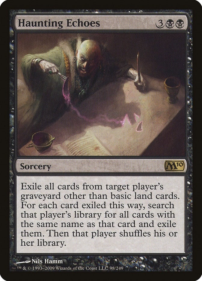 Image for Haunting Echoes (98) [Magic 2010 (M10)] - Magic: The Gathering