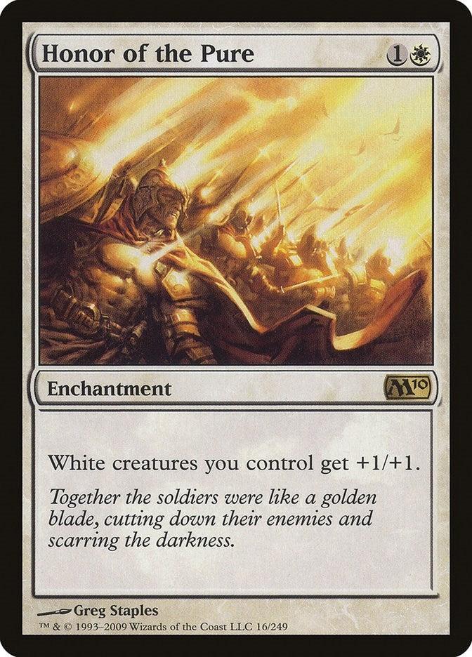 Honor of the Pure (16) [Magic 2010 (M10)]
