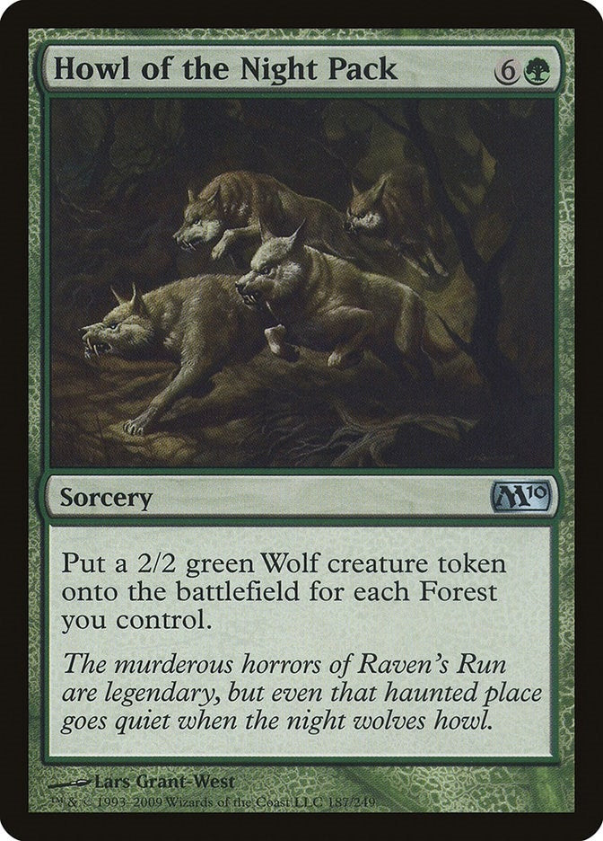 Image for Howl of the Night Pack (187) [Magic 2010 (M10)] - Magic: The Gathering