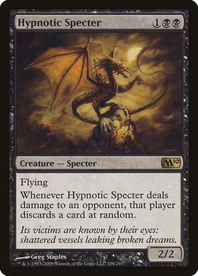 Image for Hypnotic Specter (100) [Magic 2010 (M10)] - Magic: The Gathering