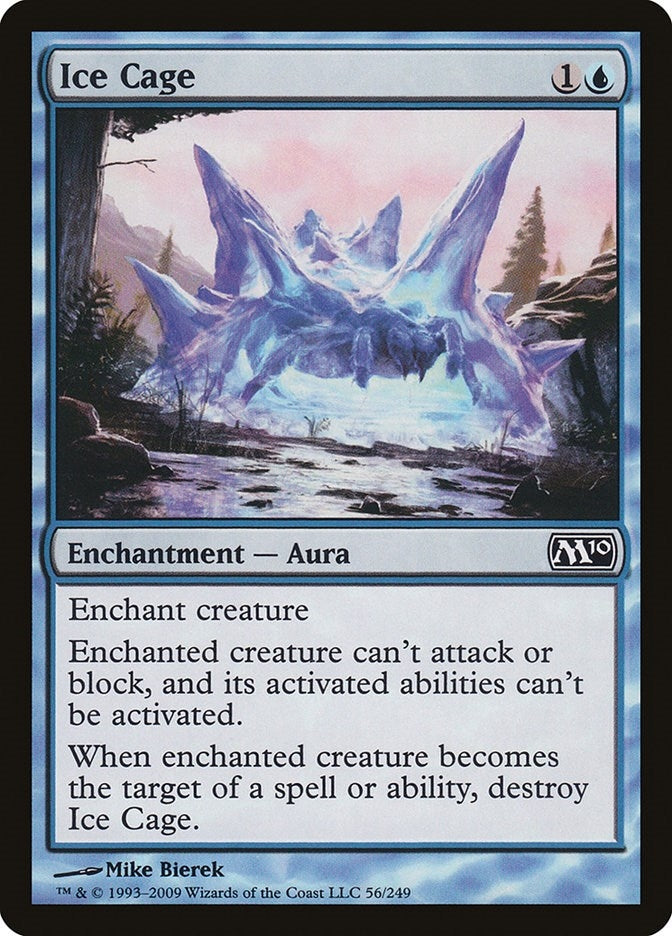 Image for Ice Cage (56) [Magic 2010 (M10)] - Magic: The Gathering
