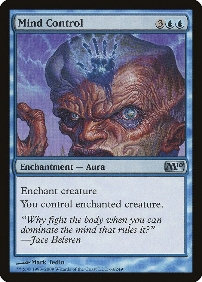 Image for Mind Control (63) [Magic 2010 (M10)] - Magic: The Gathering