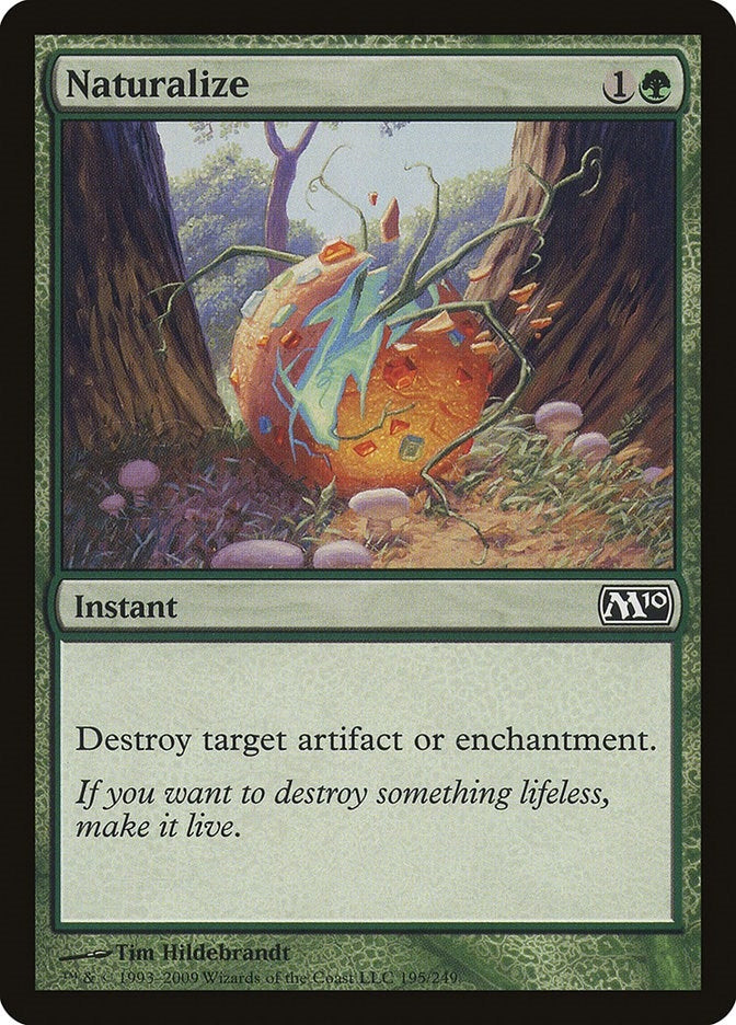 Image for Naturalize (195) [Magic 2010 (M10)] - Magic: The Gathering