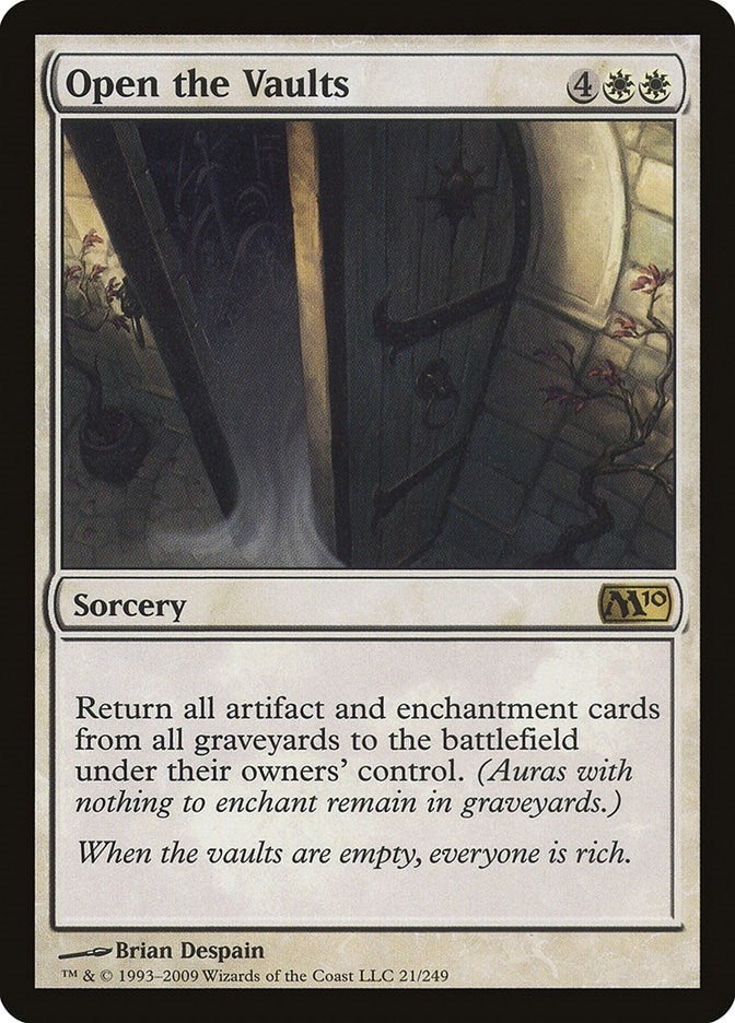 Image for Open the Vaults (21) [Magic 2010 (M10)] - Magic: The Gathering