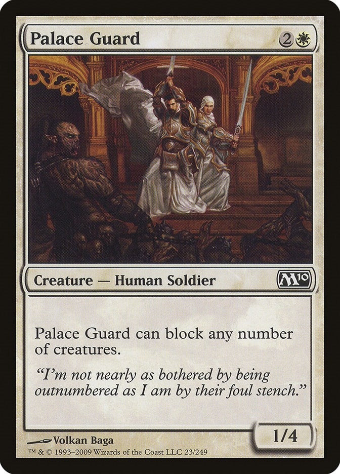 Image for Palace Guard (23) [Magic 2010 (M10)] - Magic: The Gathering