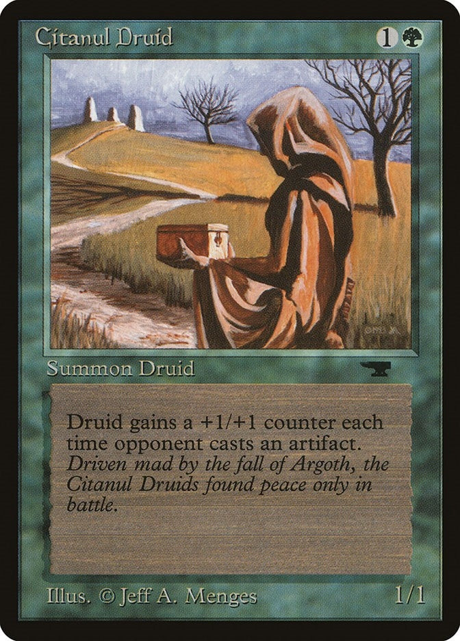 Image for Citanul Druid [Antiquities] - Magic: The Gathering