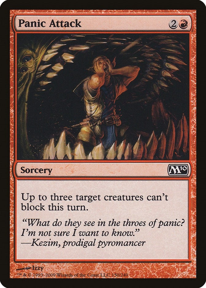 Image for Panic Attack (150) [Magic 2010 (M10)] - Magic: The Gathering