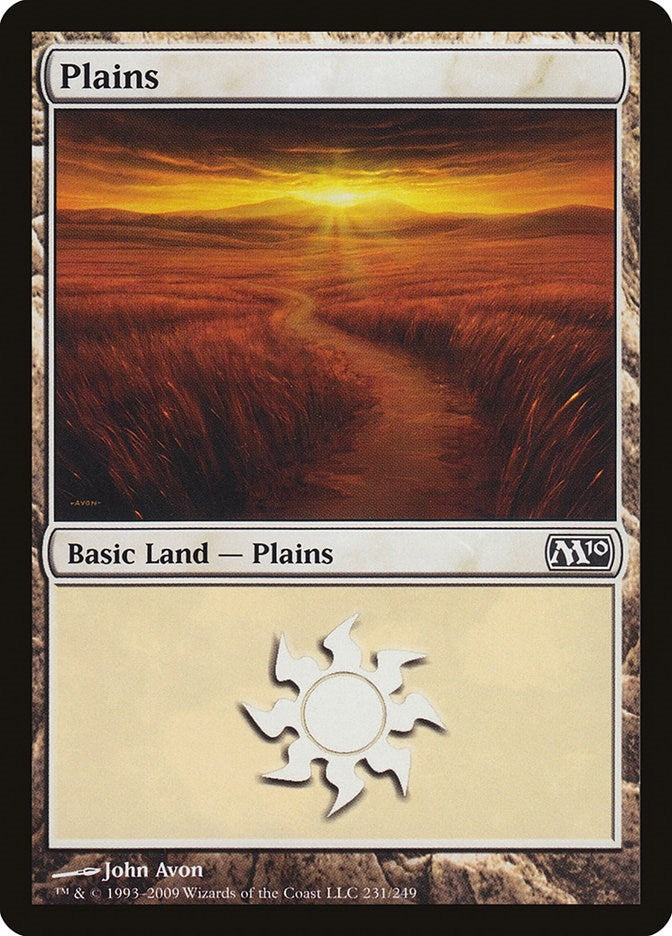 Image for Plains (231) (231) [Magic 2010 (M10)] - Magic: The Gathering