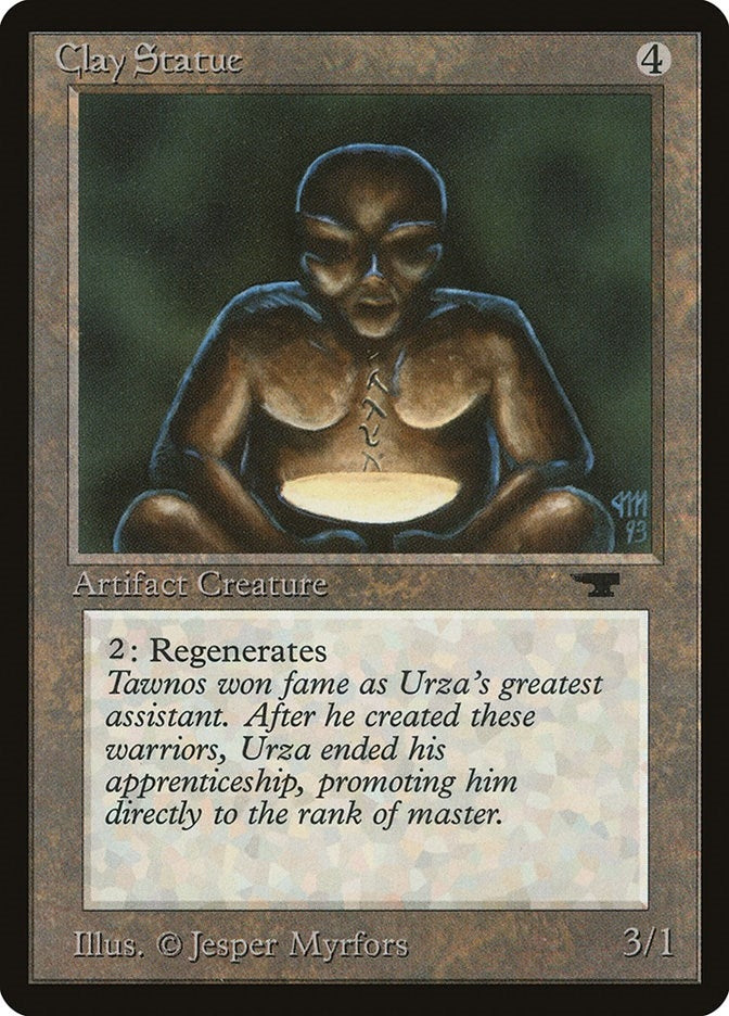 Image for Clay Statue [Antiquities] - Magic: The Gathering