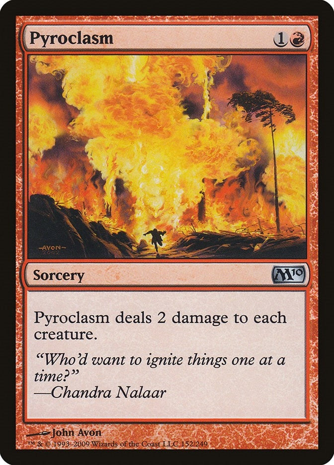 Image for Pyroclasm (152) [Magic 2010 (M10)] - Magic: The Gathering