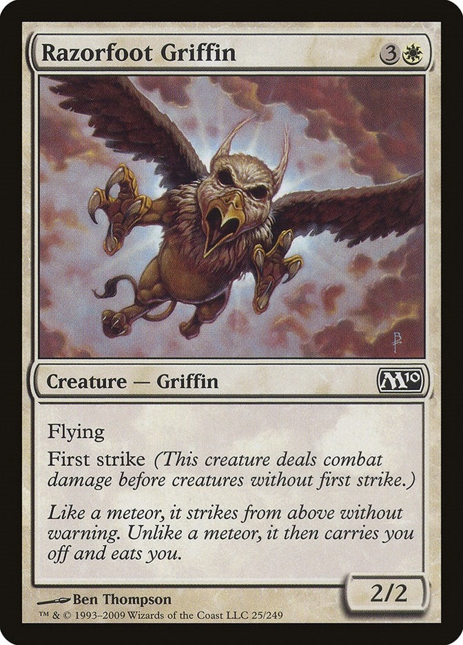 Image for Razorfoot Griffin (25) [Magic 2010 (M10)] - Magic: The Gathering