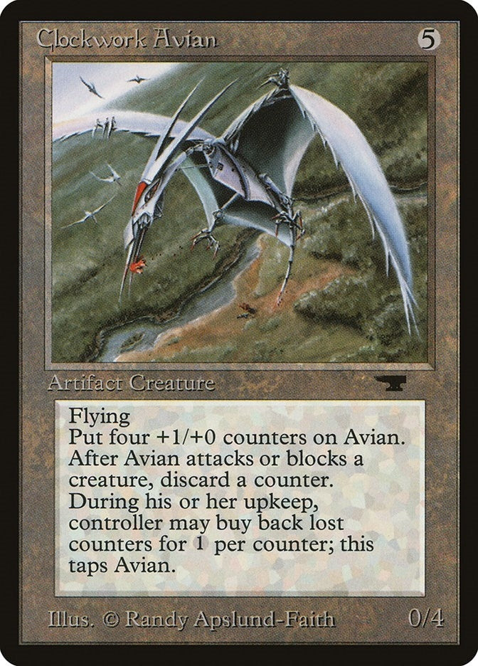 Image for Clockwork Avian [Antiquities] - Magic: The Gathering