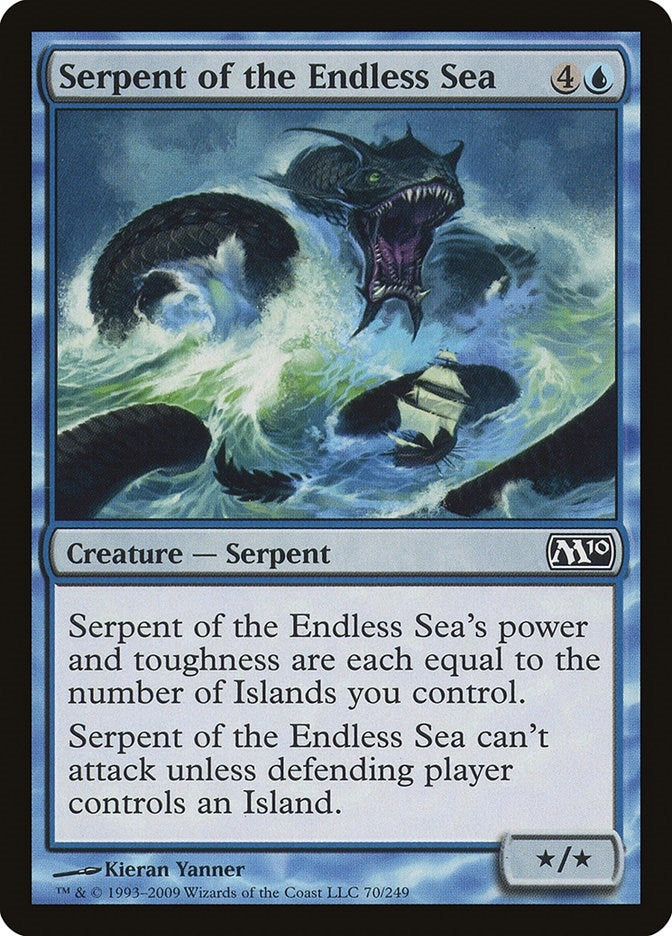 Image for Serpent of the Endless Sea (70) [Magic 2010 (M10)] - Magic: The Gathering