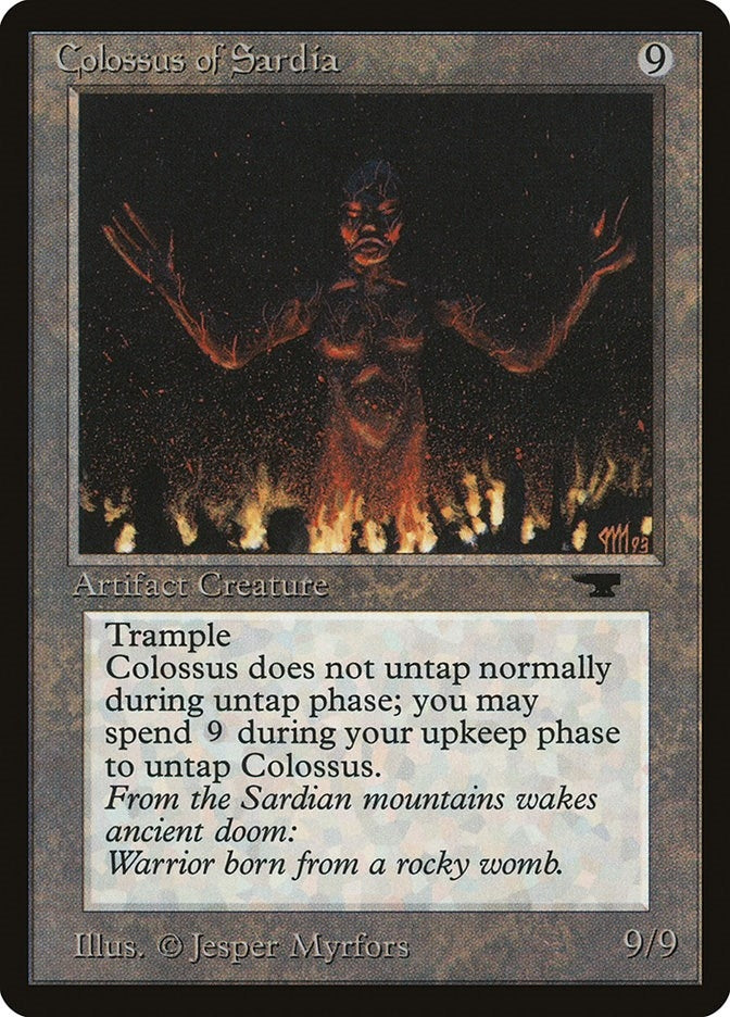 Image for Colossus of Sardia [Antiquities] - Magic: The Gathering