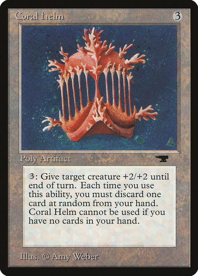 Image for Coral Helm [Antiquities] - Magic: The Gathering