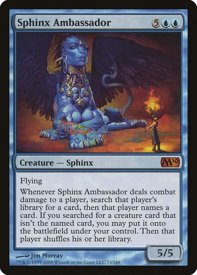 Image for Sphinx Ambassador (73) [Magic 2010 (M10)] - Magic: The Gathering