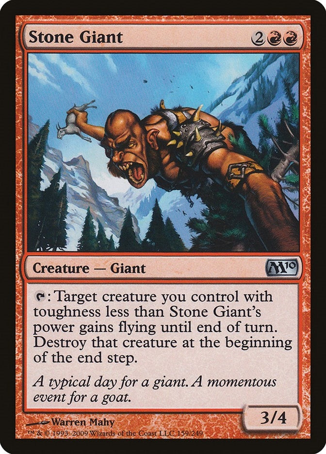 Image for Stone Giant (159) [Magic 2010 (M10)] - Magic: The Gathering