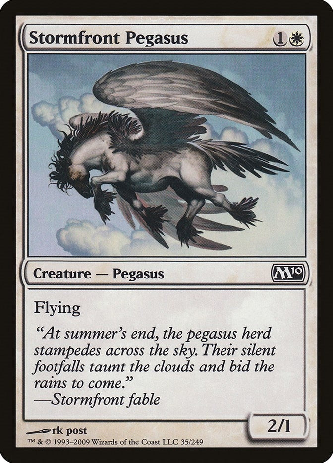 Image for Stormfront Pegasus (35) [Magic 2010 (M10)] - Magic: The Gathering
