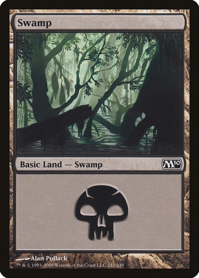 Image for Swamp (241) (241) [Magic 2010 (M10)] - Magic: The Gathering