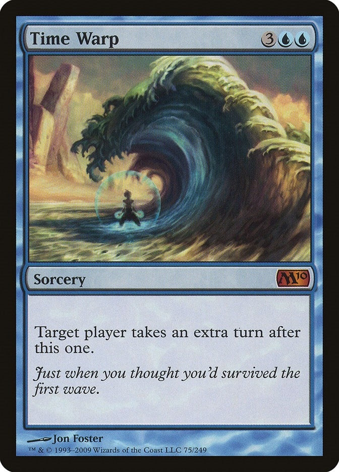 Image for Time Warp (75) [Magic 2010 (M10)] - Magic: The Gathering