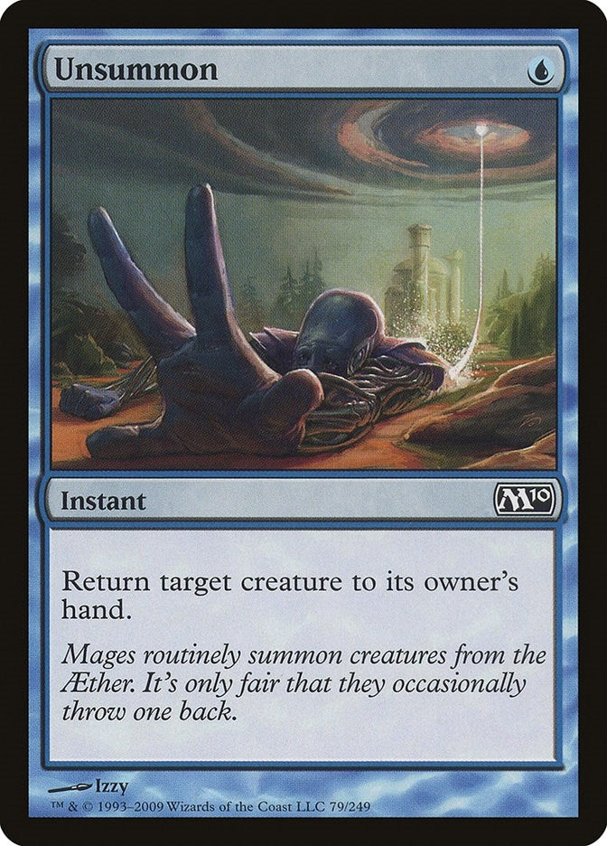 Image for Unsummon (79) [Magic 2010 (M10)] - Magic: The Gathering