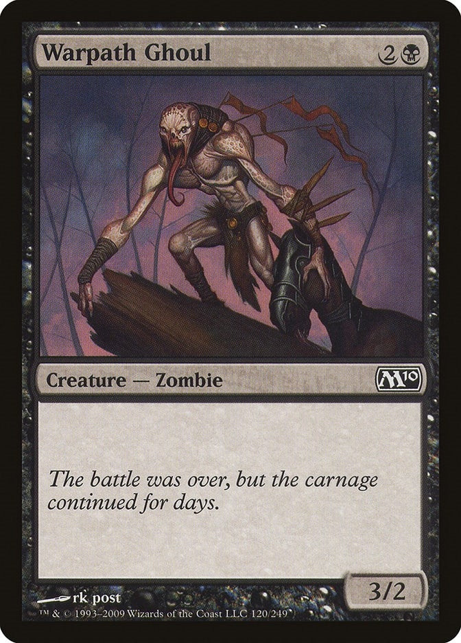 Warpath Ghoul (120) [Magic 2010 (M10)]