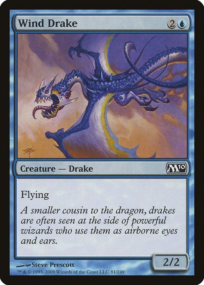 Image for Wind Drake (81) [Magic 2010 (M10)] - Magic: The Gathering