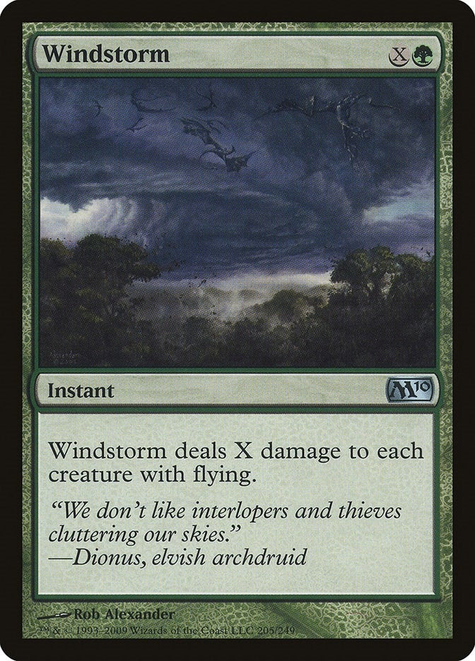 Image for Windstorm (205) [Magic 2010 (M10)] - Magic: The Gathering