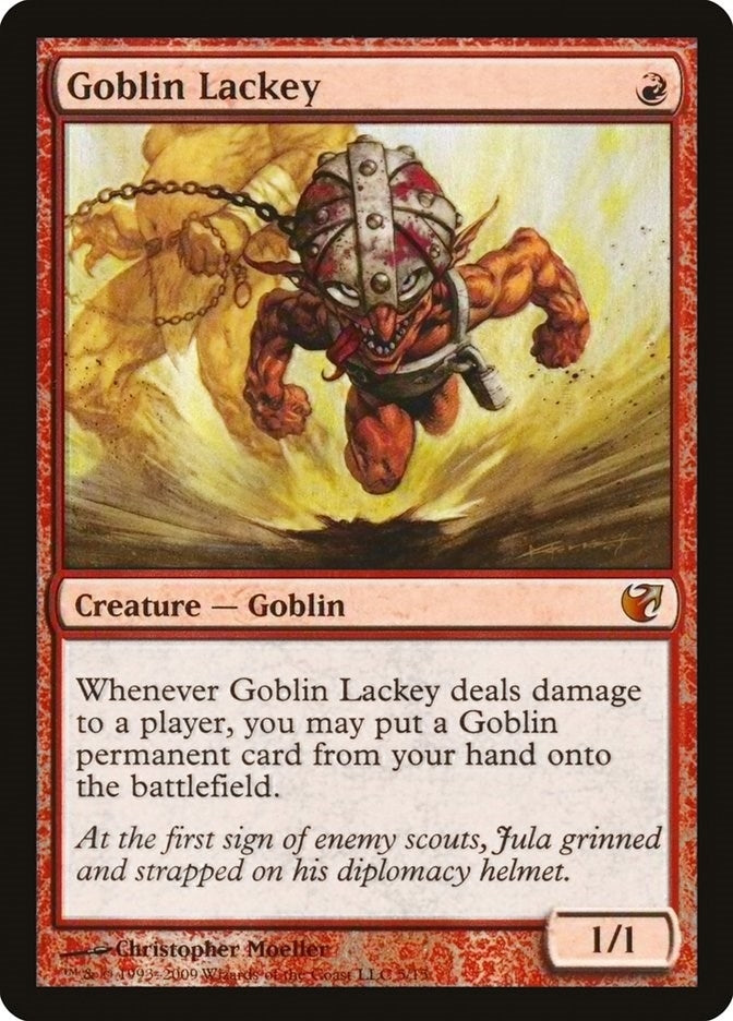 Image for Goblin Lackey (5) [From the Vault: Exiled] - Magic: The Gathering
