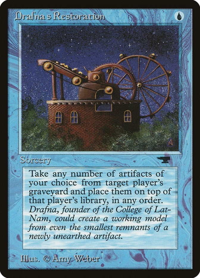Image for Drafna's Restoration [Antiquities] - Magic: The Gathering