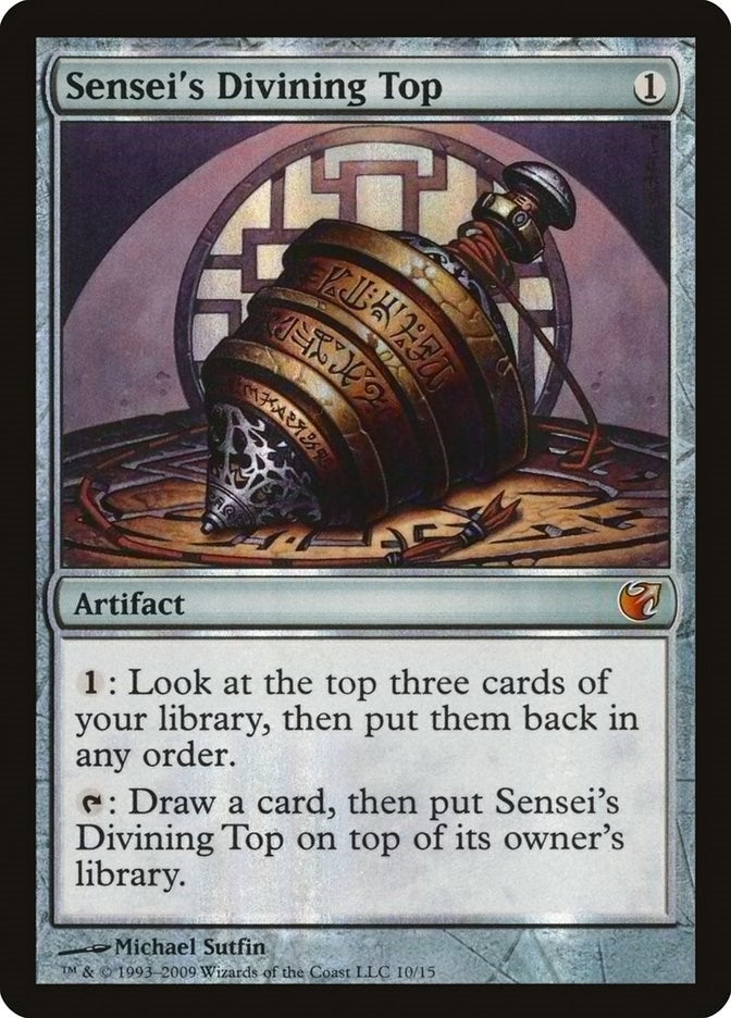 Image for Sensei's Divining Top (10) [From the Vault: Exiled] - Magic: The Gathering